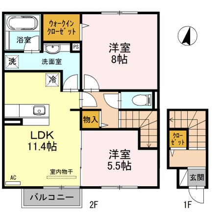 ソシアの物件間取画像